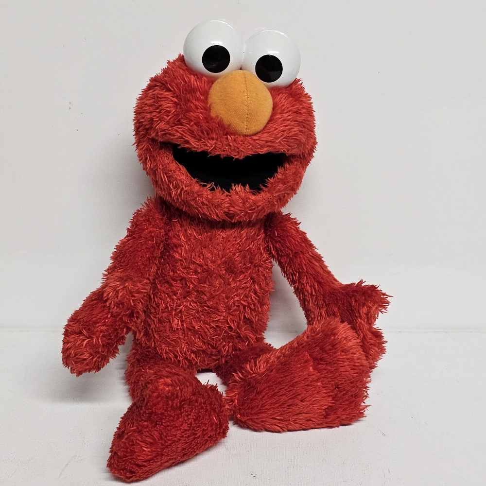 2011 Hasbro Sesame Street Elmo Plush – Interactive, 9" Tested And Works!